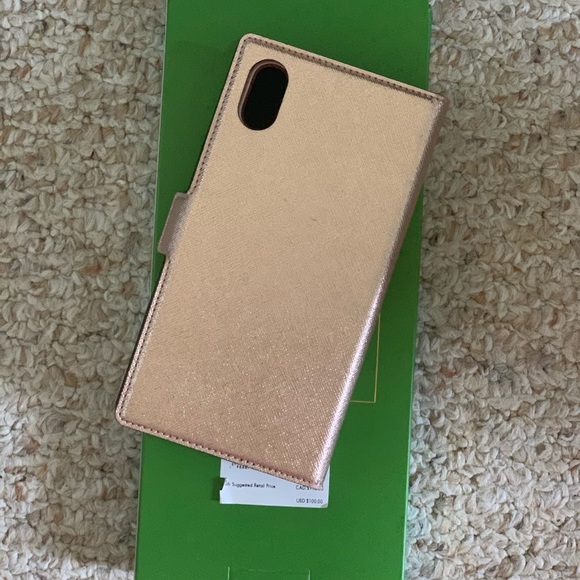 Kate Spade Accessories Iphone Xs Max Magnetic Wrap Folio Case